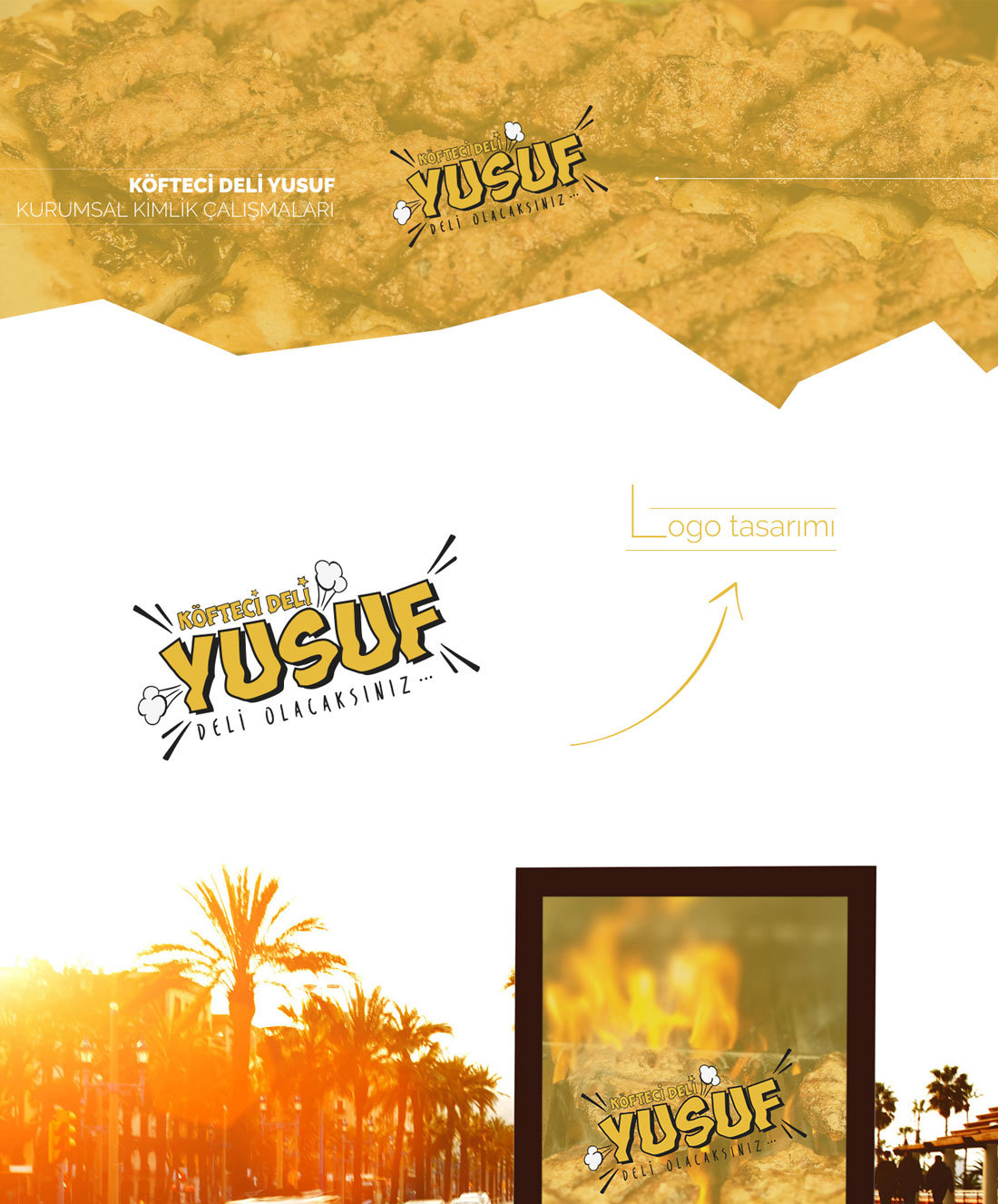 Köfteci Deli Yusuf Sosyal Medya Tasarımları